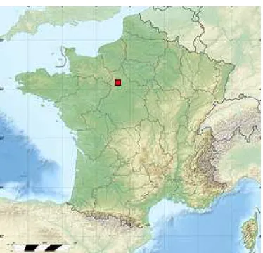 Figure 1 : Carte de localisation 