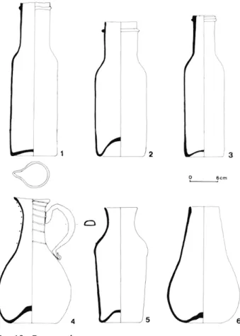 Fig.  12 -  Pots,  carafe et  vases. 