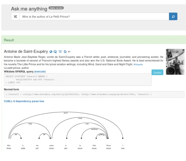 Figure 2: Platypus web user interface