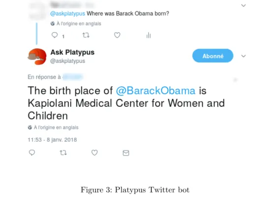 Figure 3: Platypus Twitter bot