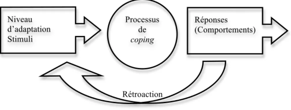 Figure 1. Le Modèle d’adaptation de Roy – La personne comme système adaptatif 