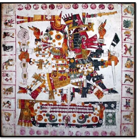 fig. 1.5 Codex Borgia Mictlantecutli- Éhecatl 