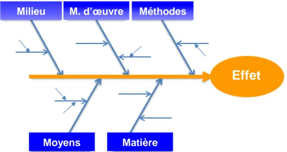 Figure 3 : Diagramme « 5M » 