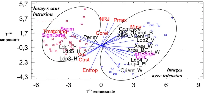 Figure 29 : diagramme de Pareto du % de  variance expliqué par chaque composante