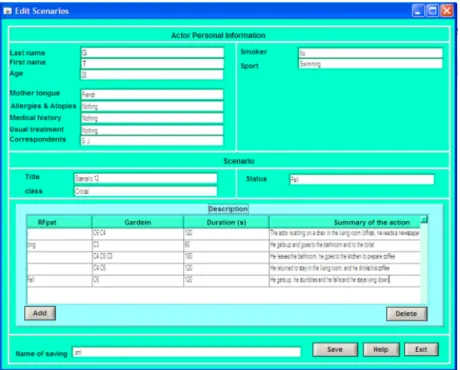 Figure 2.9 shows this graphical interface which is composed of two parts: