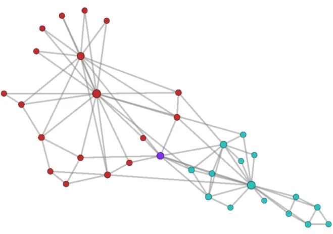 Figure 2.1: Communities for ZCK.