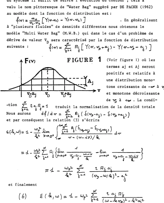 FIGURE  1  (Voir  figure  1)  où  les  termes  aj  et  Aj  seront  positifs  et  relatifs  à  une  distribution  mono-  tone  croissante  de  -0' 