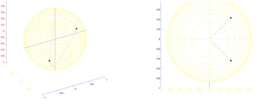 Figure 5 shows the trajectories of the singularities s k,p in a two sources case.