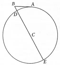 Fig. 7 — Modèle parabolique du mouvement circulaire