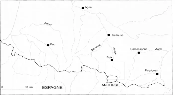 Figure 1  :  Croquis de localisation. 