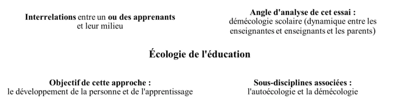 Figure 1 : Approche théorique de cet essai (modèle adapté de Rocque, 1999)