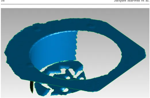 Fig. 9 Initial 3D reconstruction of a cylinder
