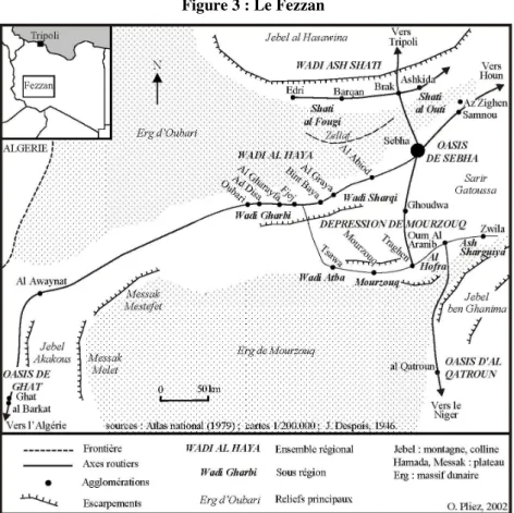 Figure 3 : Le Fezzan 