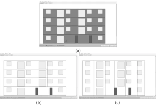 Fig. 5. First example for real facade.