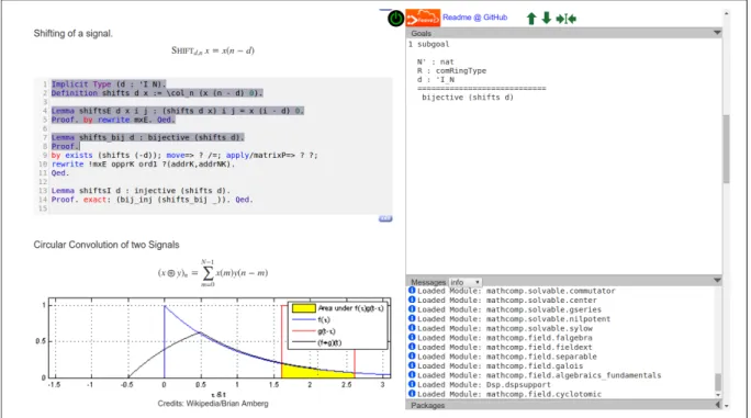 Figure 1: jsCoq 0.6 running a DFT formalization
