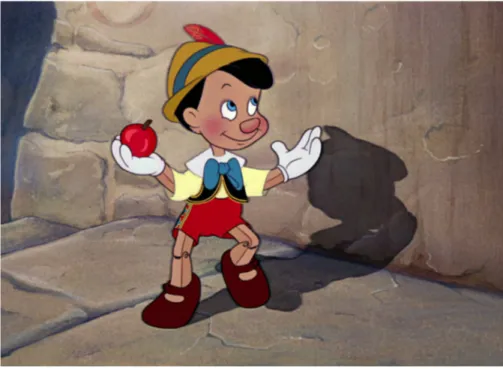 Figure 2.1: A scene from &#34;Pinocchio&#34; (1940, c The Walt Disney Company). Image from Wikipedia &#34;Pinocchio (1940 film)&#34; article (https://en.wikipedia.org/