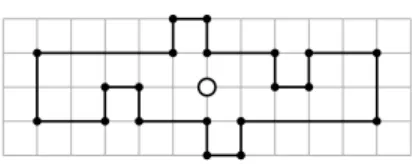 Fig. 2. A galaxy with its corners marked as black dots.