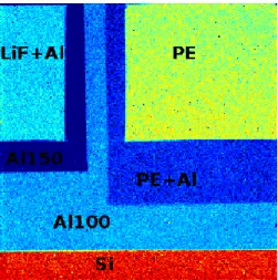 Figure  1.5  Différents  convertisseurs  installés  sur  la  surface  des  détecteurs  MPX  (voir  chapitre 2) qui augmentent l’efficacité de détection des neutrons (voir section 1.2.3)