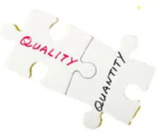 Figure 1.4 – Quality and Quantity are two important aspects of data in recommendation systems.
