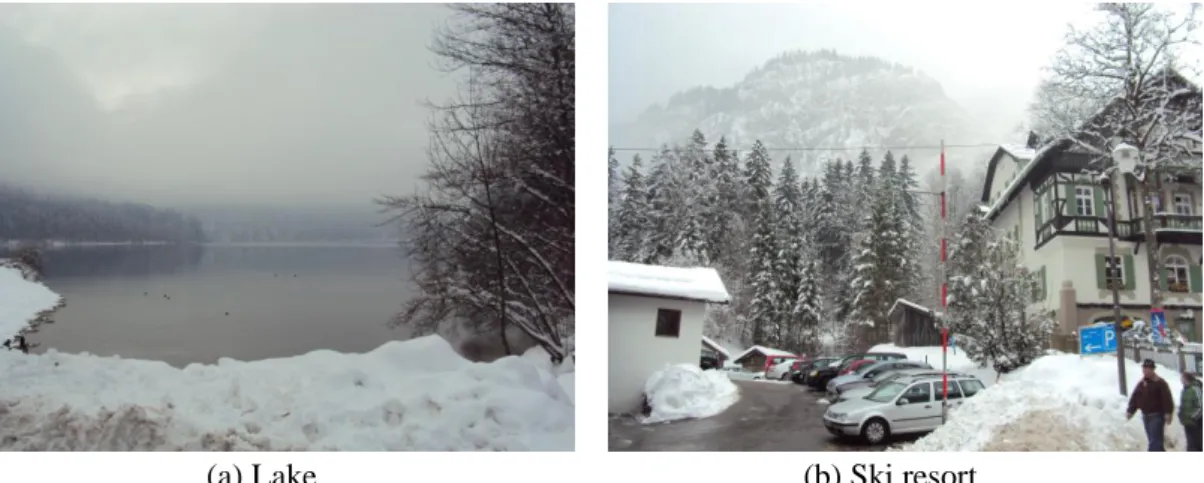 Figure 5.12: (a) Image with an almost constant background; this image is less complex than  image (b)