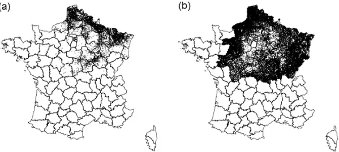 Table 1. Return-to-service rates and distribution of cantons, herds and cows according to herds Bluetongue virus serotype 8 (BTV- (BTV-8) exposure statuses, 2007, France.