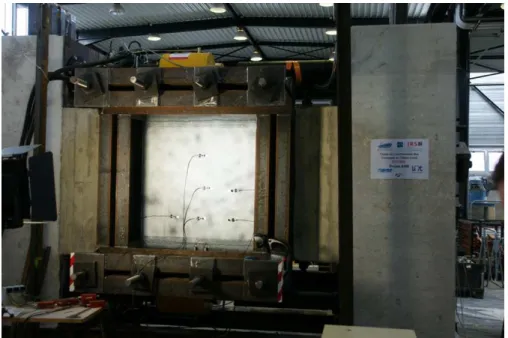 Figure 8 - DIC measurement system with the LVDT sensors