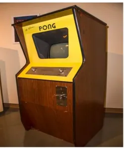 Figure 2.2 – Le jeu vidéo Pong 2