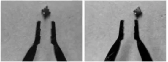 Figure 9: Input left and right views respectively: the gripper is over the part.