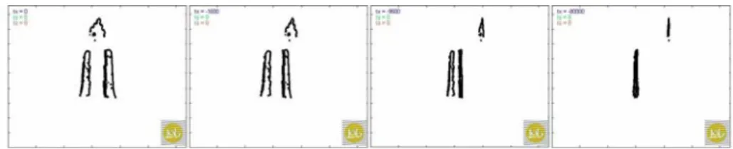 Figure 10: Novel views with the angle α varying from 0˚to 80˚: the gripper is over the part.
