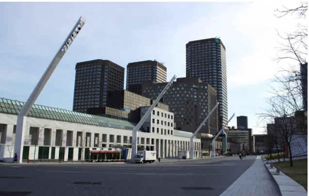 Figure 5.2 Place des Festivals, Montréal. Crédit photo : Josianne Poirier. 