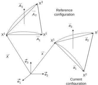 Fig. 5. Triangular ﬁnite element discretization of the membrane.