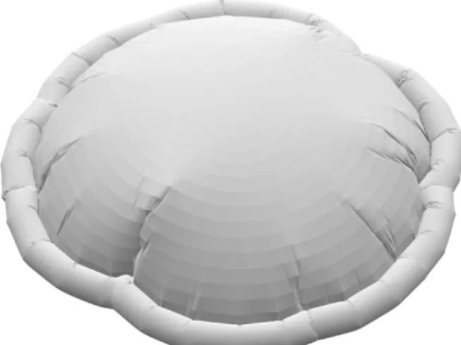 Fig. 6. A sample of bifurcated solution computed using conjugate gradient algorithm.