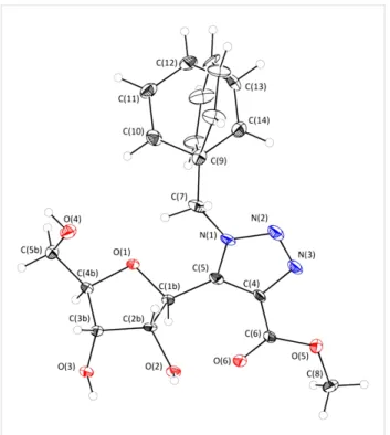 Figure 3: X-ray spectrum of compound 10b.