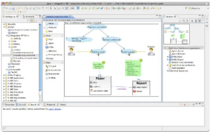 Fig. 2. Modeler provided to use the language. 