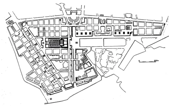Figure N°1 : Le plan de reconstruction de la Ville du Havre 