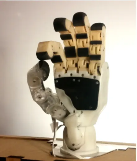 Fig. 1: ALdebaran Parallel HAnd (ALPHA) design.