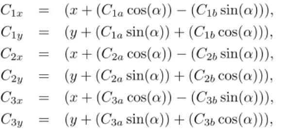 Fig. 8: Definition of the angles used to solve the inverse kinematics