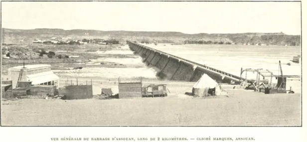 Figure 2.8  &#34;Le barrage d'Assouan&#34;, Tour du Monde, 1903, p. 308