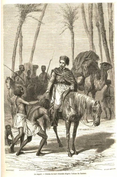Figure 2.9  &#34;Le départ&#34;, Tour du Monde, 1866, p. 153