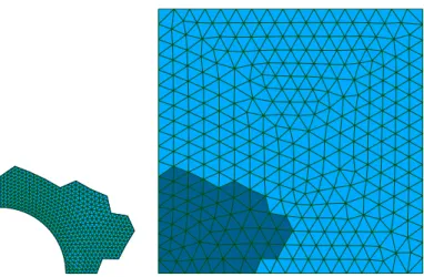 Figure 12: Uniformly refined path with geometric changes