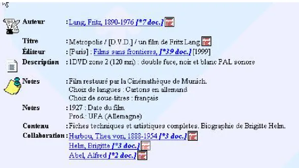 Figure 2 : notice de la BM de Lyon 