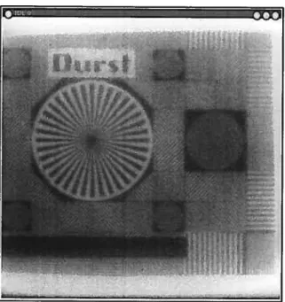 Fig. 15: Image prototype de caméra L3CCD ei comptage de photons prise en labo.