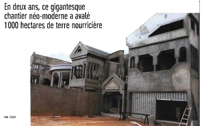 Figure 5 : U nfinished villas in  Ouaga 2000 10 