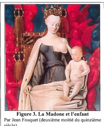 figure 3. La Madone et l’enfant Par Jean Fouquet (deuxième moitié du quinzième