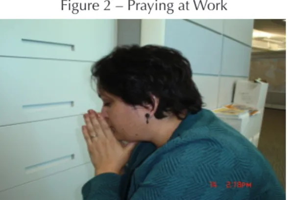 Figure 2 – Praying at Work
