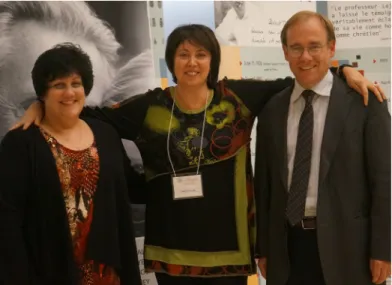 Figure 2. The speakers. From left: Dr. Lise Poirier-Groulx (University of Ottawa), Dr