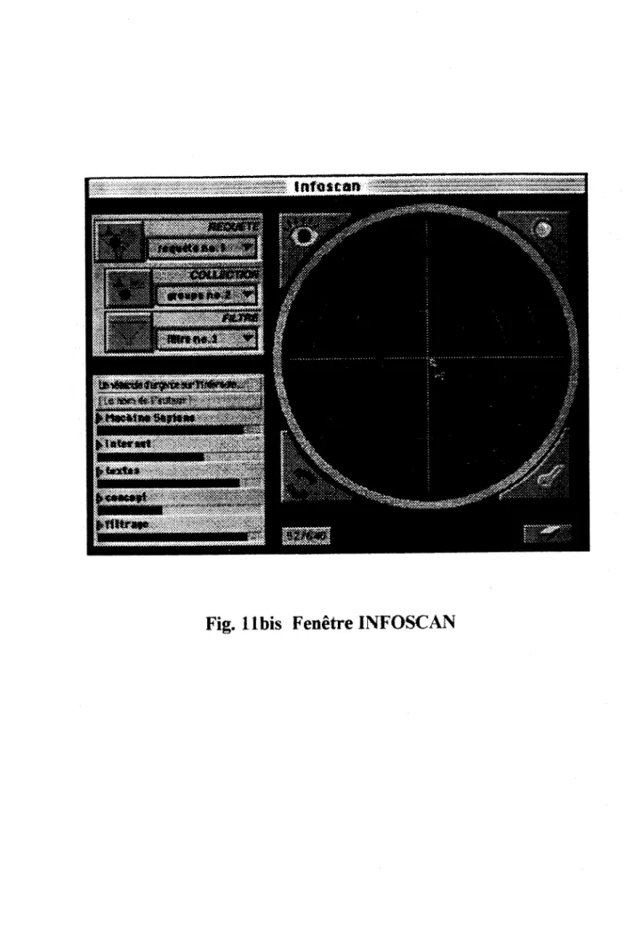 Fig.  llbis  Fenetre INFOSCAN 