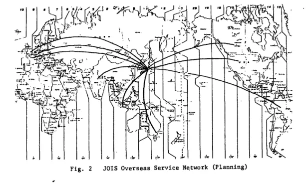 Fig. 2  JOIS Overseas Service Network (Planning) 
