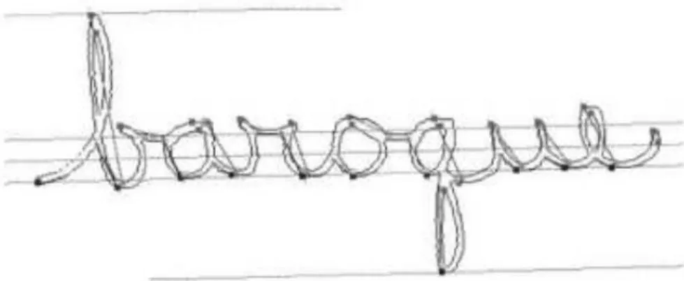 Figure 2.9: Extrema of the upper and lower contour are associated, and connected  by a rope [15].