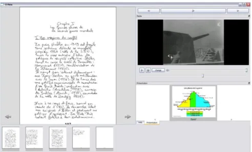 Fig. 4. Screenshot of the U-Study main view 